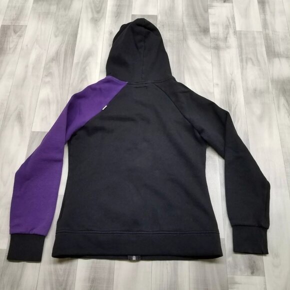 ✅Ski-Doo BRP Womens Hoodie Full Zip Hooded Sweatshirt Black/Purple Size SMALL - Picture 3 of 9